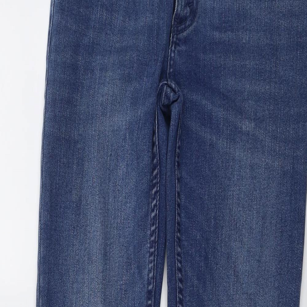 Levi's Boys Blue Cotton Skinny Jeans Size 14 Years Regular Button