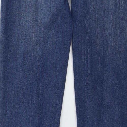 Levi's Boys Blue Cotton Skinny Jeans Size 14 Years Regular Button