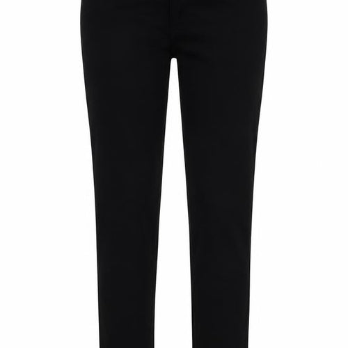 H&M Womens Black Cotton Skinny Jeans Size 10 L28 in Regular Button