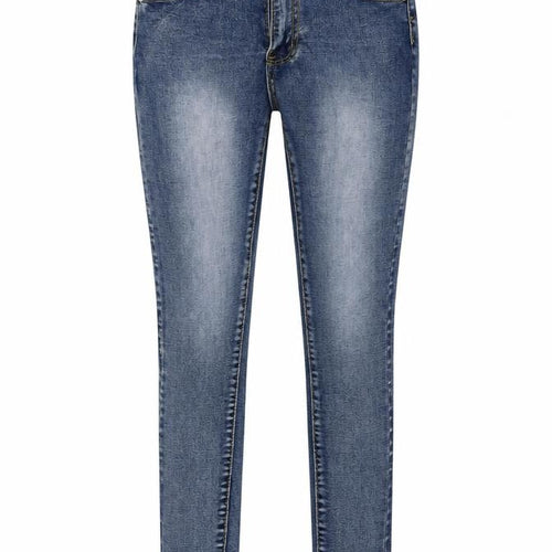 Denim Wise Womens Blue Cotton Skinny Jeans Size 8 L26 in Regular Button