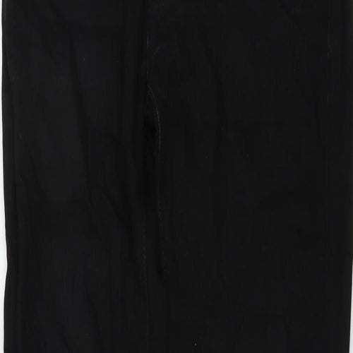 Levi's Mens Black Cotton Straight Jeans Size 29 in L32 in Regular Button