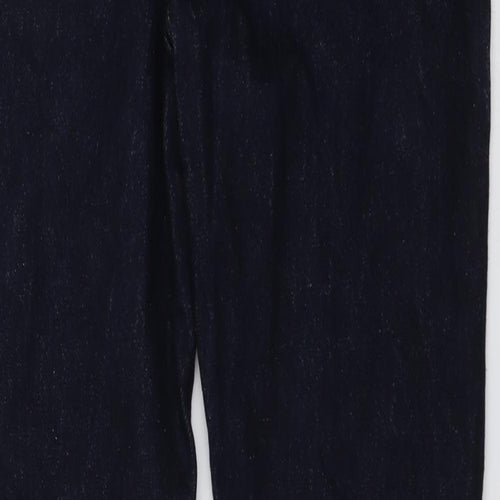 Run & Fly Mens Blue Cotton Bootcut Jeans Size 34 in L32 in Regular Button