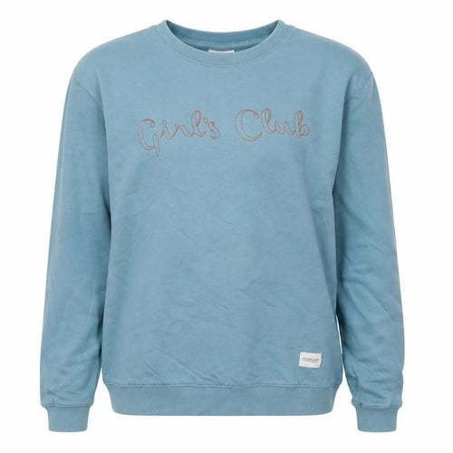 Colourful Rebel Womens Beige Cotton Pullover Sweatshirt Size M Pullover - Girls Club