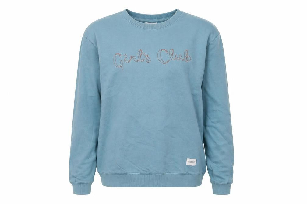 Colourful Rebel Womens Beige Cotton Pullover Sweatshirt Size M Pullover - Girls Club