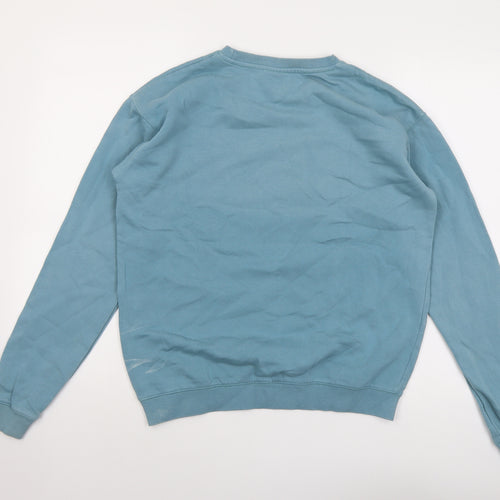 Colourful Rebel Womens Beige Cotton Pullover Sweatshirt Size M Pullover - Girls Club