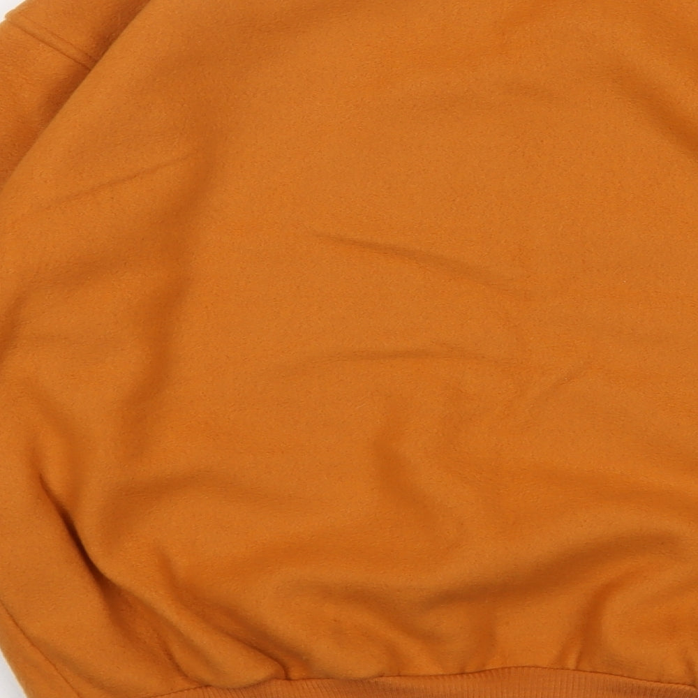 Pacino Mens Orange Polyester Pullover Sweatshirt Size L - Great Outdoor