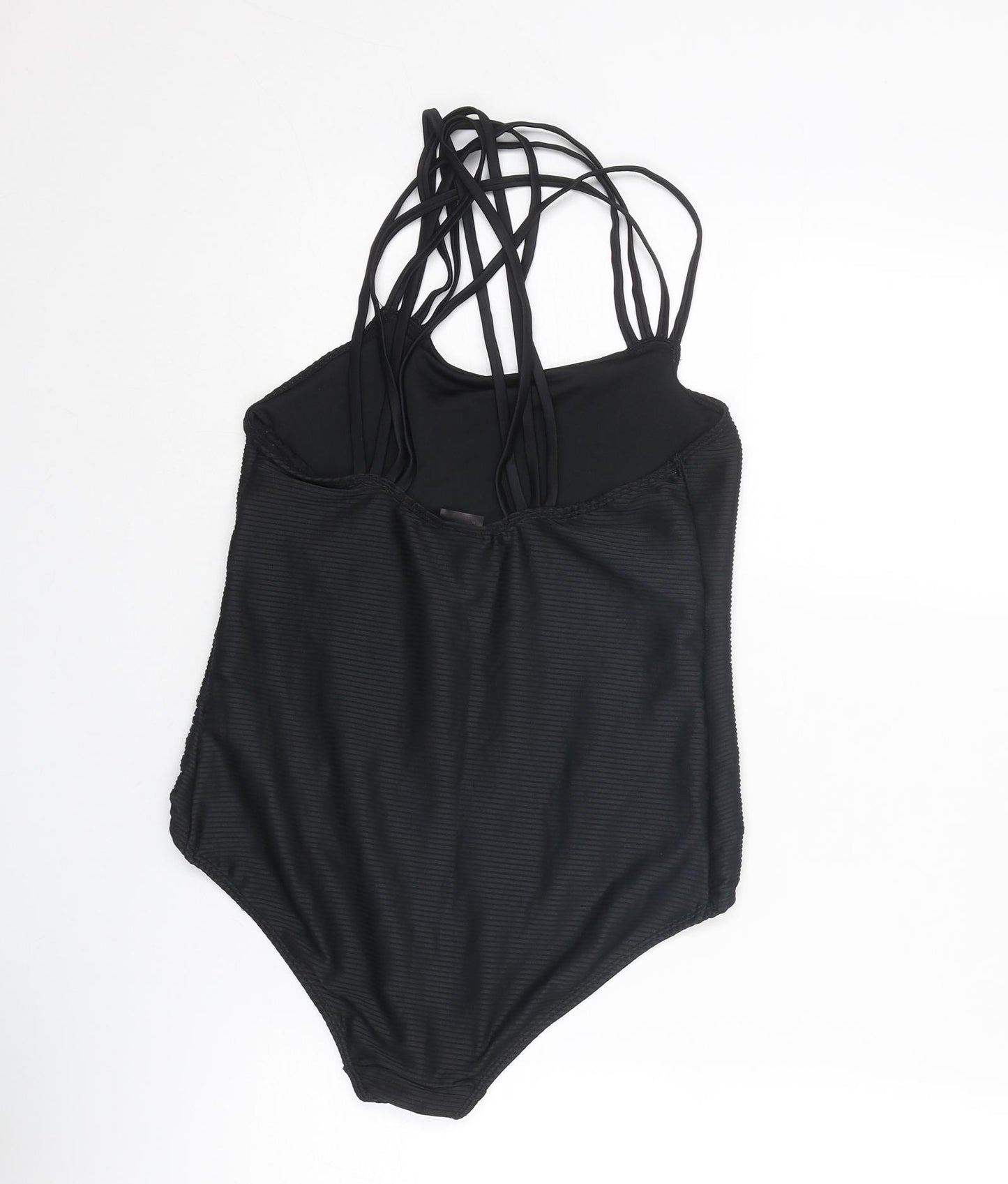 ESMARA Womens Black Polyester One Piece Size 14 - Strappy
