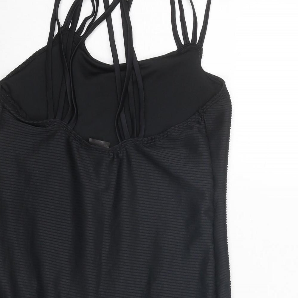 ESMARA Womens Black Polyester One Piece Size 14 - Strappy