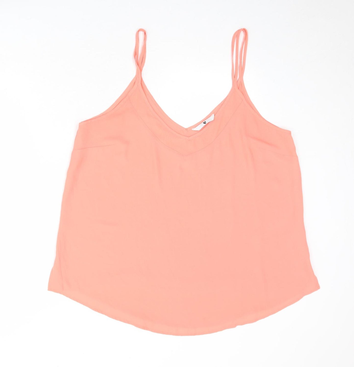 Very Womens Pink Polyester Camisole Tank Size 20 V-Neck