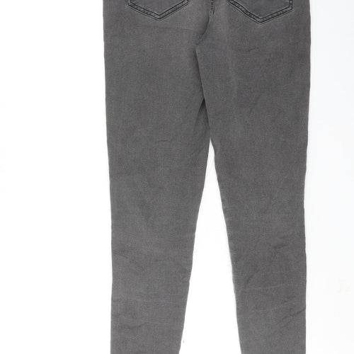 Marks and Spencer Girls Grey Cotton Jegging Jeans Size 14-15 Years Regular Pullover