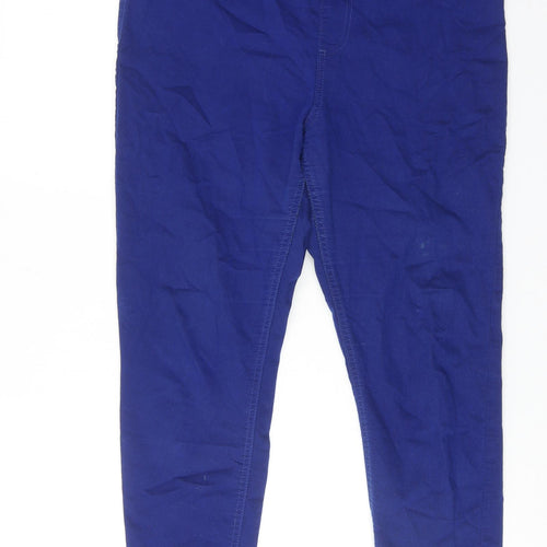 Marks and Spencer Womens Blue Cotton Jegging Jeans Size 16 Regular
