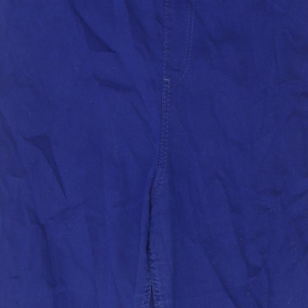Marks and Spencer Womens Blue Cotton Jegging Jeans Size 16 Regular