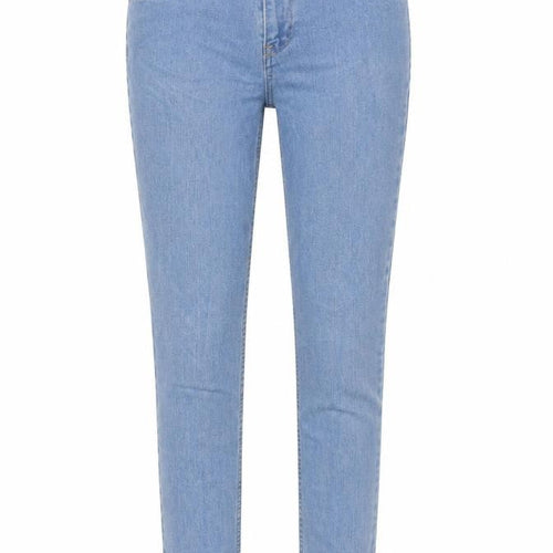 H&M Womens Blue Cotton Skinny Jeans Size 28 in Regular Zip