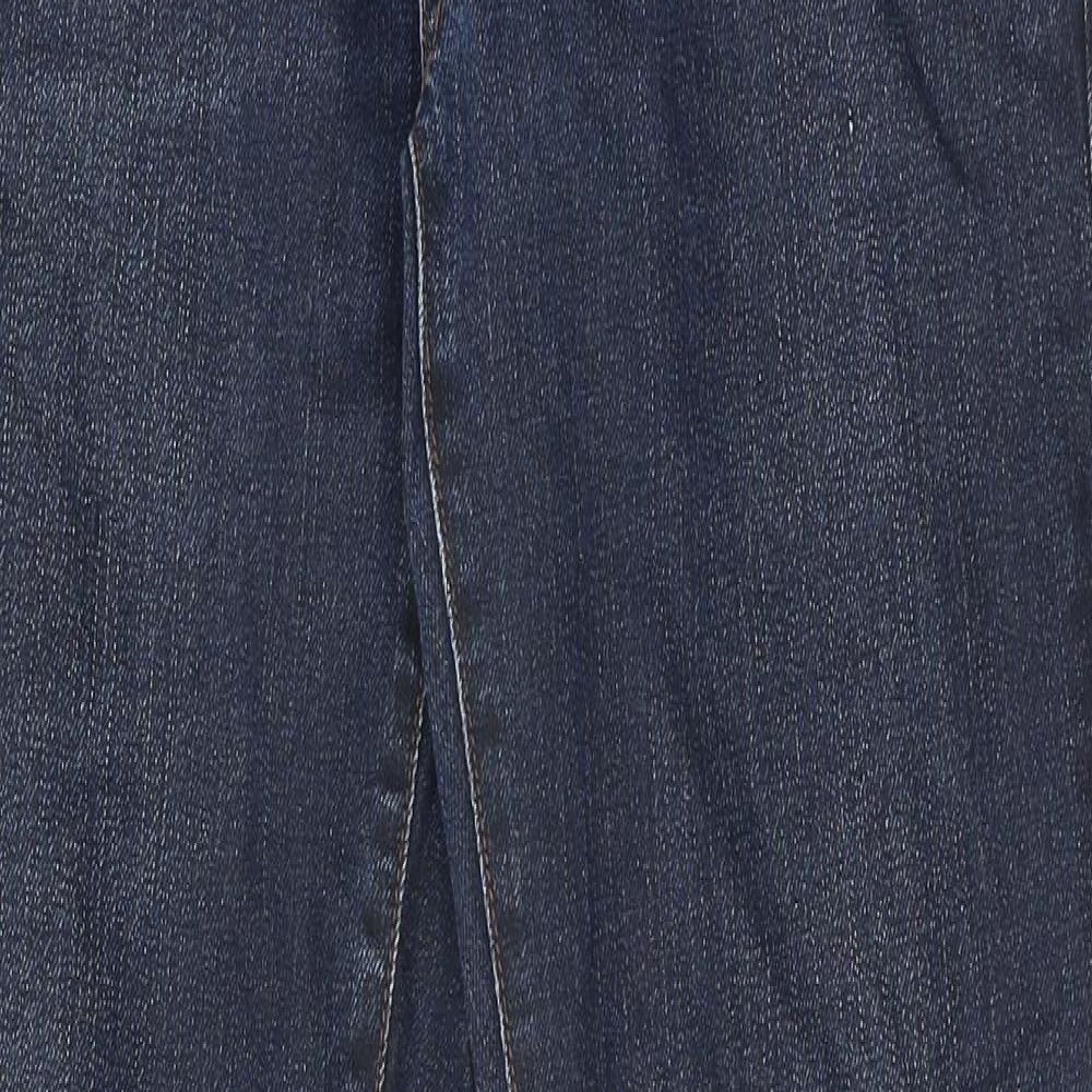 NEXT Mens Blue Cotton Skinny Jeans Size 30 in L31 in Slim Button