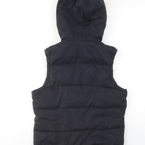 New Look Girls Blue Gilet Jacket Size 14-15 Years Zip