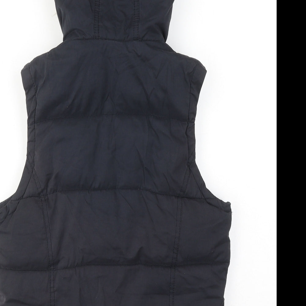 New Look Girls Blue Gilet Jacket Size 14-15 Years Zip