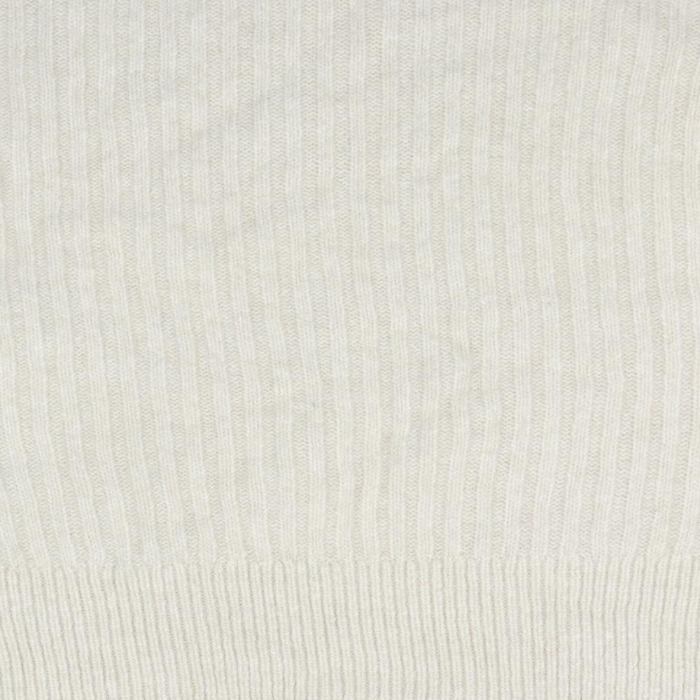 Marks and Spencer Womens Ivory Round Neck Acrylic Pullover Jumper Size L