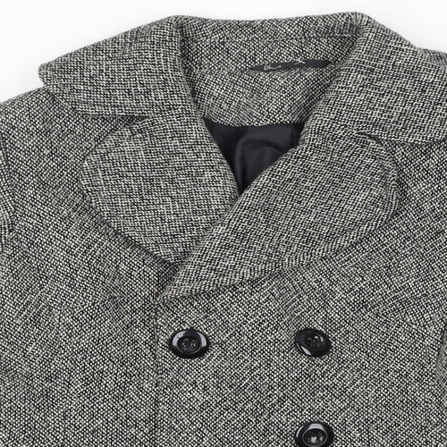 BHS Womens Grey Jacket Size 14 Button