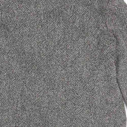 BHS Womens Grey Jacket Size 14 Button
