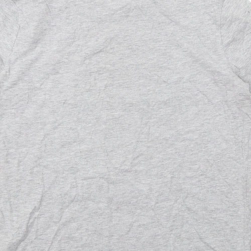 Disney Womens Grey Cotton Basic T-Shirt Size S Crew Neck - Dumbo