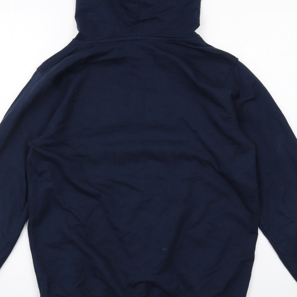 KENZO Mens Blue Cotton Pullover Hoodie Size S - Kenzo Paris