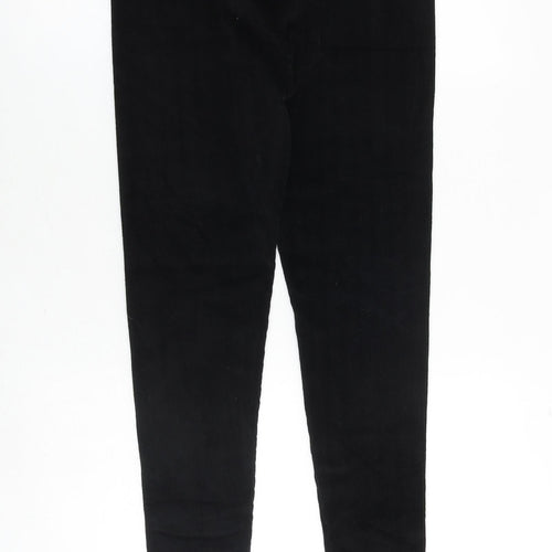 Marks and Spencer Womens Black Polyester Carrot Leggings Size 10