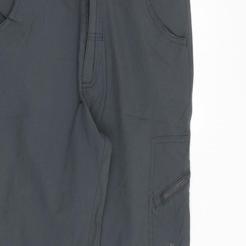 Dare 2B Womens Grey Polyamide Jogger Trousers Size 26 in Regular Zip