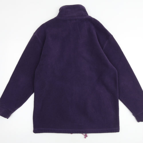 Bonmarché Womens Purple Jacket Size S Zip