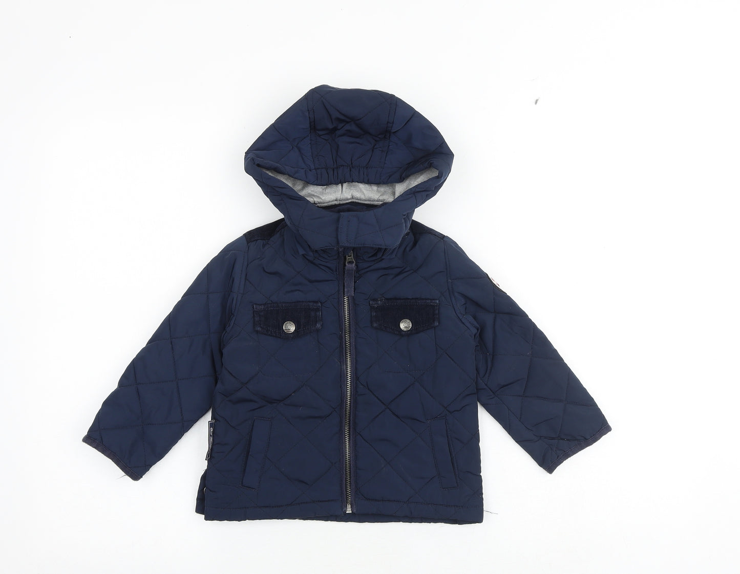 Freestyle Boys Blue Jacket Size 2 Years Zip