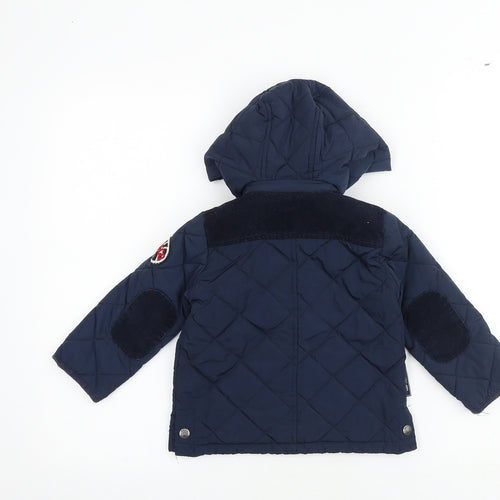 Freestyle Boys Blue Jacket Size 2 Years Zip