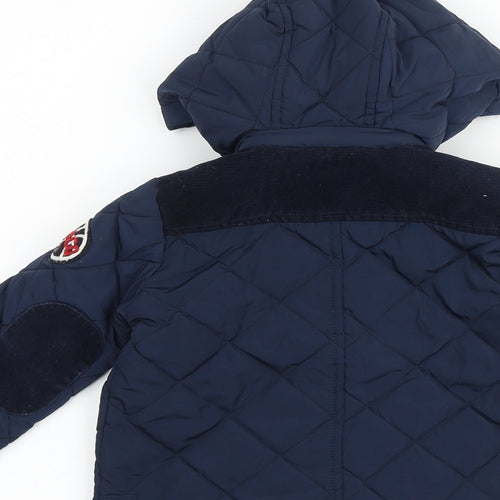 Freestyle Boys Blue Jacket Size 2 Years Zip