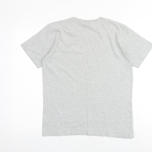 Saltrock Boys Grey 100% Cotton Basic T-Shirt Size 13 Years Round Neck Pullover