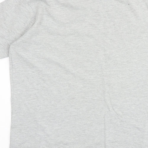 Saltrock Boys Grey 100% Cotton Basic T-Shirt Size 13 Years Round Neck Pullover