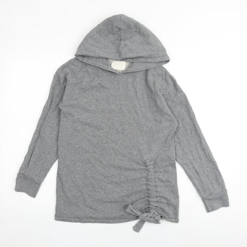 NEXT Womens Grey Chlorofibre Pullover Hoodie Size XS Pullover