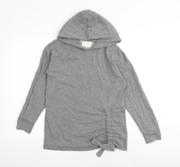 NEXT Womens Grey Chlorofibre Pullover Hoodie Size XS Pullover