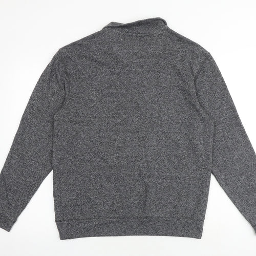 Hudson River Mens Grey Cotton Pullover Sweatshirt Size M