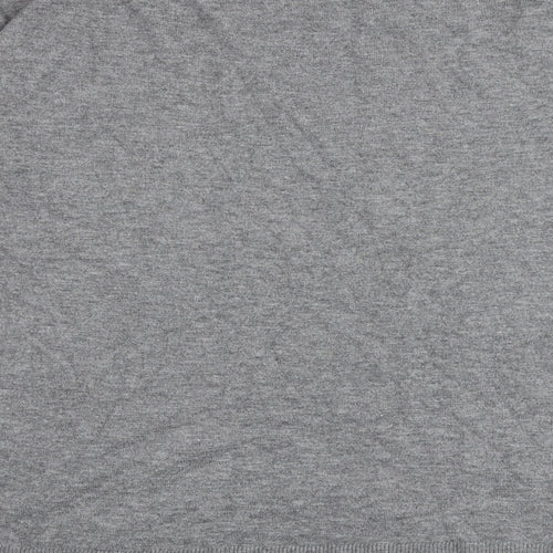Amari Freya Womens Grey Round Neck Viscose Pullover Jumper Size S - Size S-M
