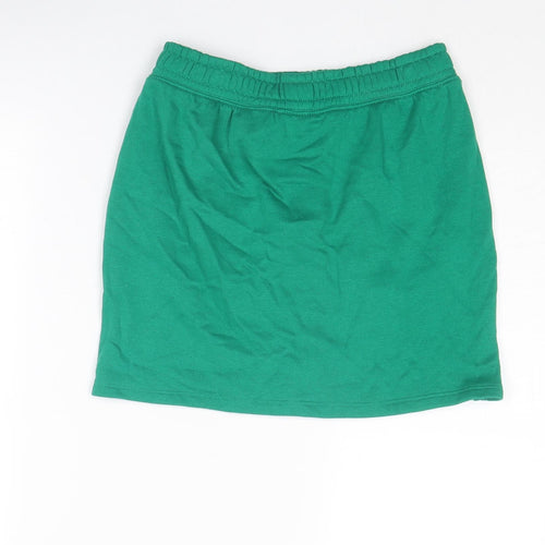 Divided by H&M Womens Green Cotton A-Line Skirt Size XS - California