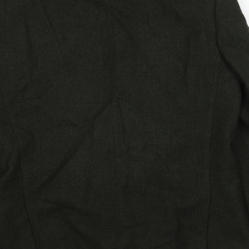 Marks and Spencer Mens Green Wool Jacket Blazer Size 40 Regular