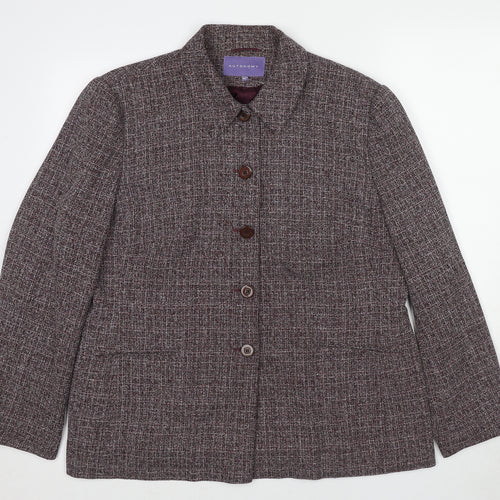 Autonomy Womens Red Jacket Size 20 Button