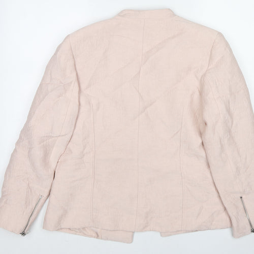Roman Womens Pink Jacket Blazer Size 16