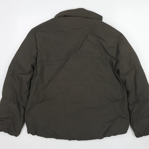 COS Womens Green Jacket Size 8 Zip