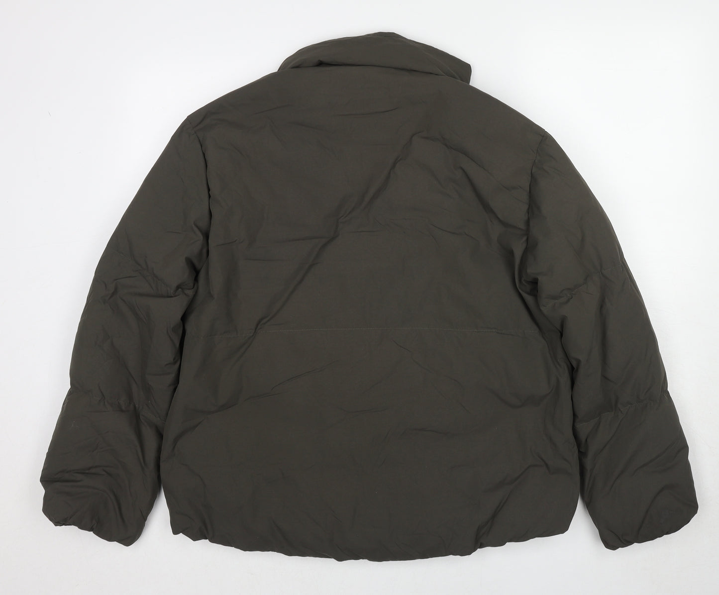 COS Womens Green Jacket Size 8 Zip