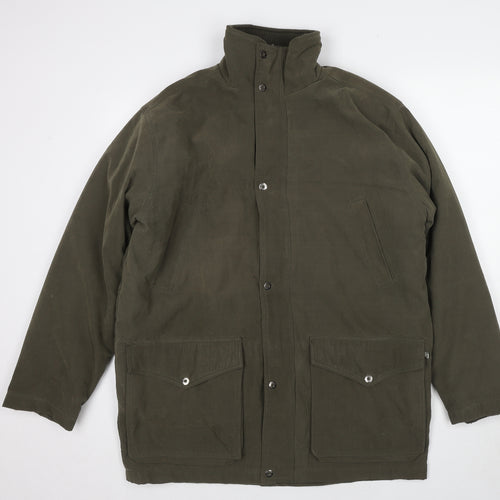 Farah Mens Green Jacket Size M Zip