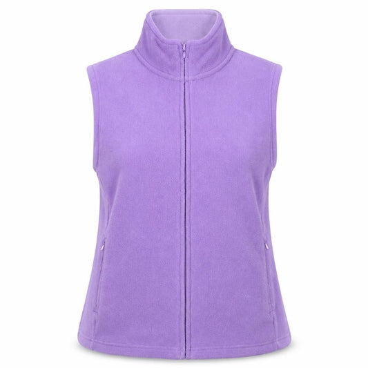 Front view of EWM women’s purple jacket, size UK 14, zip -, size UK 14-16