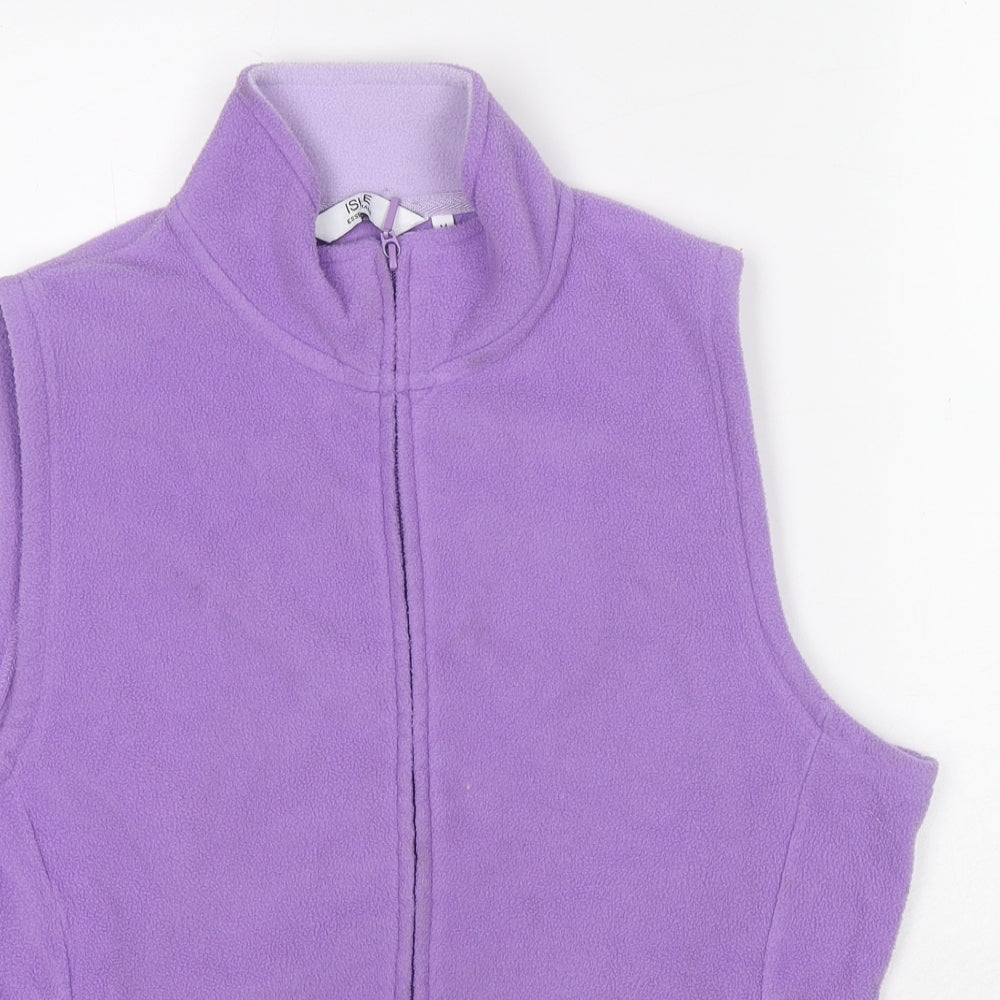 EWM Womens Purple Jacket Size 14 Zip - Size 14-16