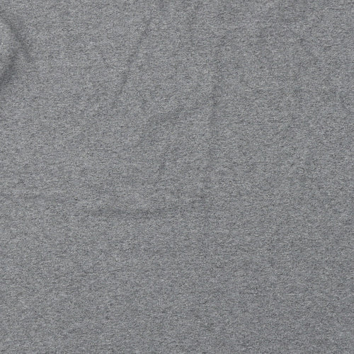 NEXT Mens Grey Cotton T-Shirt Size L Round Neck