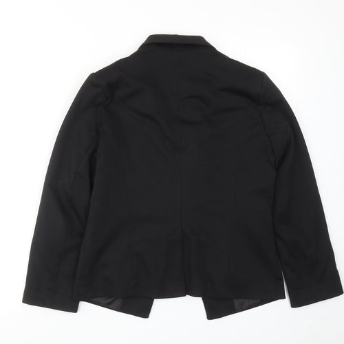 Miss Selfridge Womens Black Jacket Blazer Size 10
