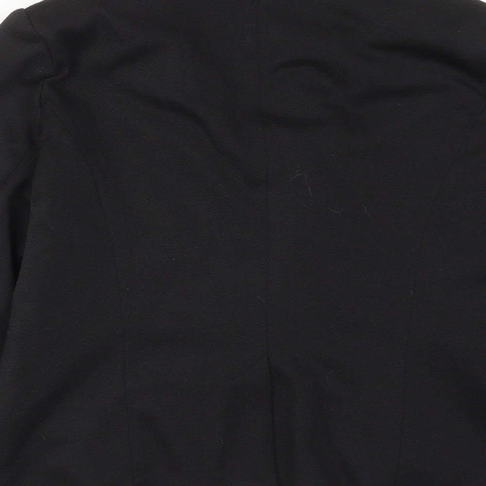 Miss Selfridge Womens Black Jacket Blazer Size 10