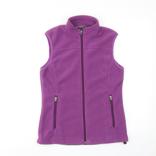 REI Womens Purple Gilet Jacket Size XS Zip